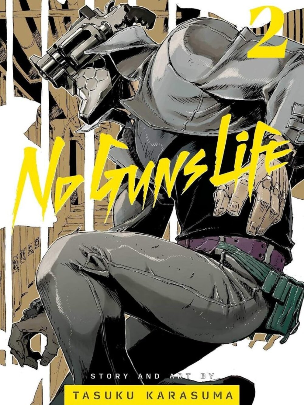 No Guns Life Vol 2 Manga - Action Anime Manga Reading Nerd Gift